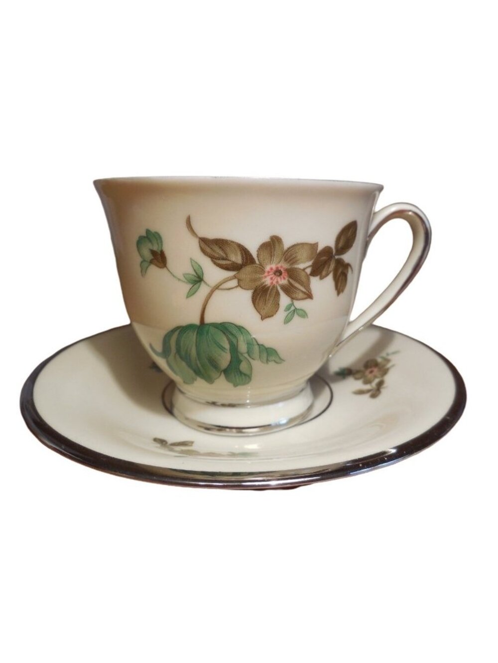 Collectable Cup and Saucer by Kjebenhauns Porcellains Maleri